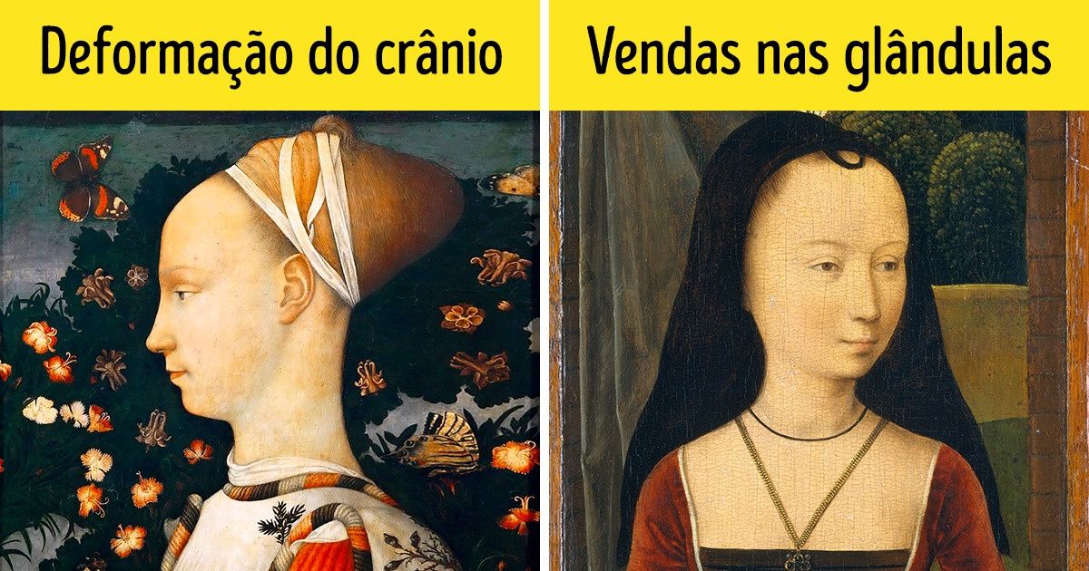 10 Padrões de beleza de alto risco que eram adotados por nossos antepassados 10 Padrões de beleza de alto risco que eram adotados por nossos antepassados