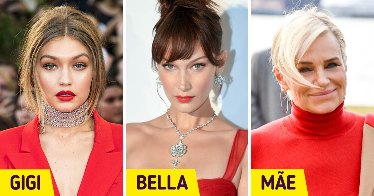 Como Yolanda Hadid transformou suas duas filhas de adolescentes desajeitadas a estrelas da passarela