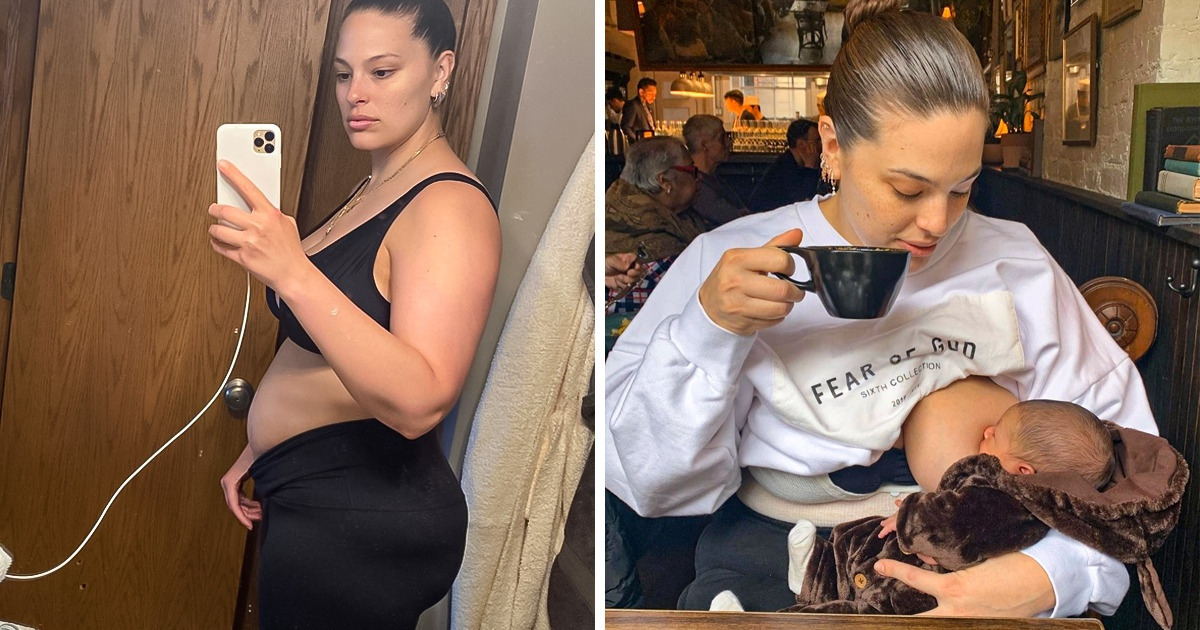 8 Vezes em que Ashley Graham acolheu sua jornada pela maternidade — do corpo pós-parto à amamentação 8 Vezes em que Ashley Graham acolheu sua jornada pela maternidade — do corpo pós-parto à amamentação