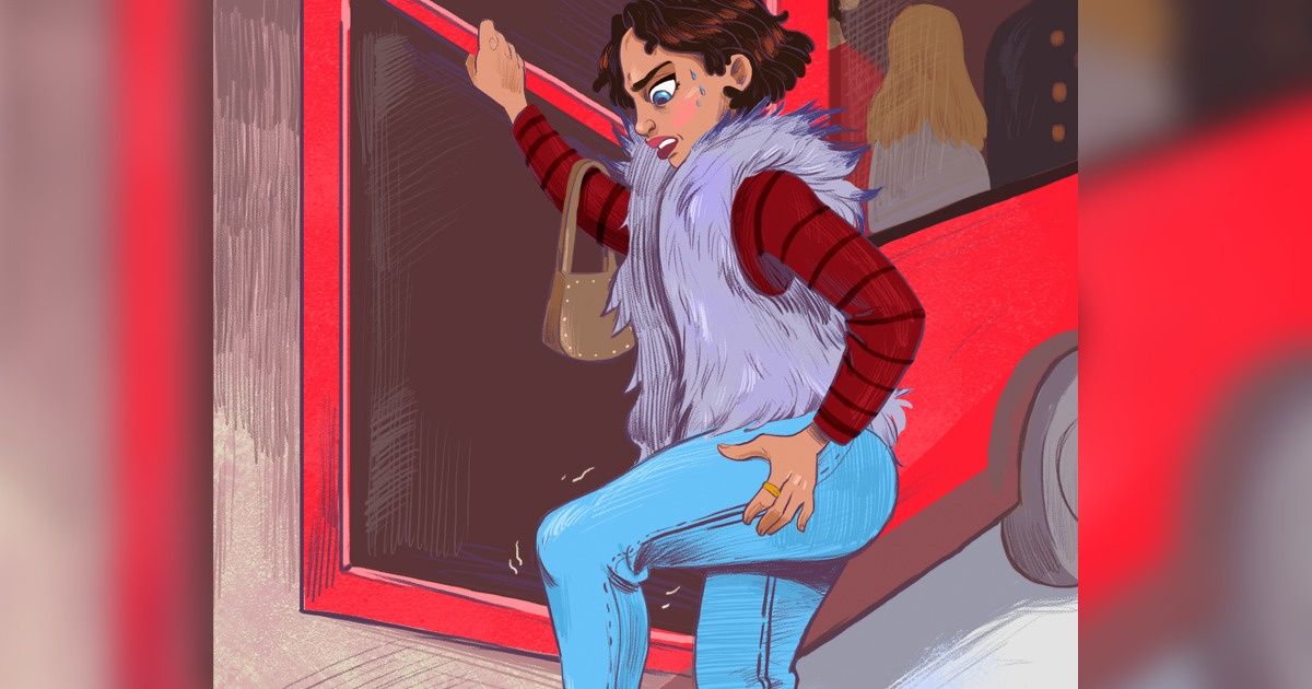 10 Ilustrações para todas as mulheres que alguma vez tiveram dificuldades ao usar jeans 10 Ilustrações para todas as mulheres que alguma vez tiveram dificuldades ao usar jeans