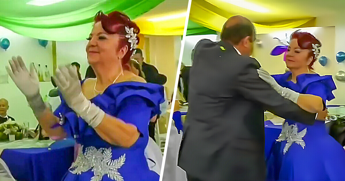 Vovó de 70 emociona ao revelar porque decidiu fazer uma festa de 15 anos