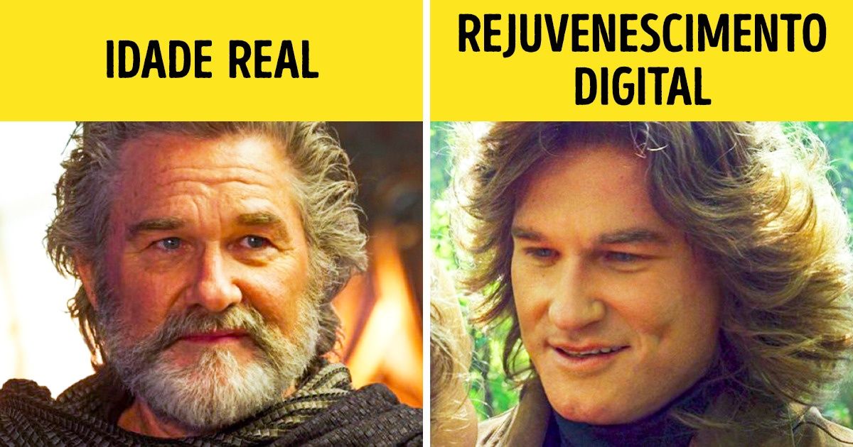 Como os atores são rejuvenescidos e envelhecidos nos filmes Como os atores são rejuvenescidos e envelhecidos nos filmes