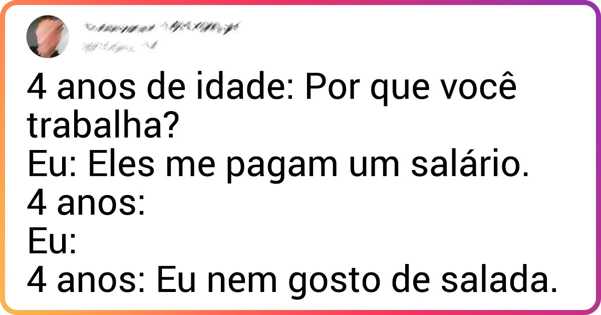 17 Internautas revelam como a mente de uma criança é um pouco alienígena