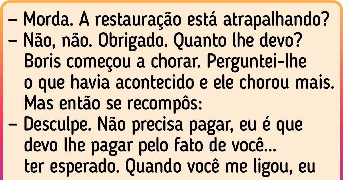 Uma história comovente sobre como podemos salvar a vida de uma pessoa simplesmente esperando por ela Uma história comovente sobre como podemos salvar a vida de uma pessoa simplesmente esperando por ela
