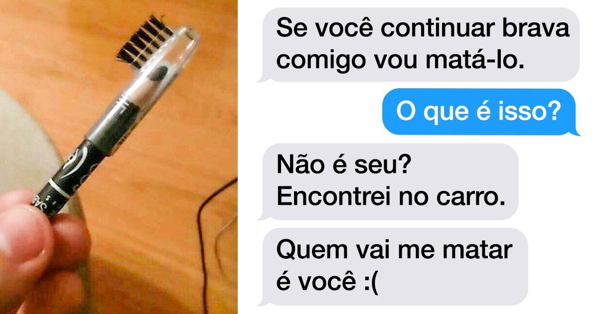Mensagens de pessoas que são um perigo com um telefone na mão