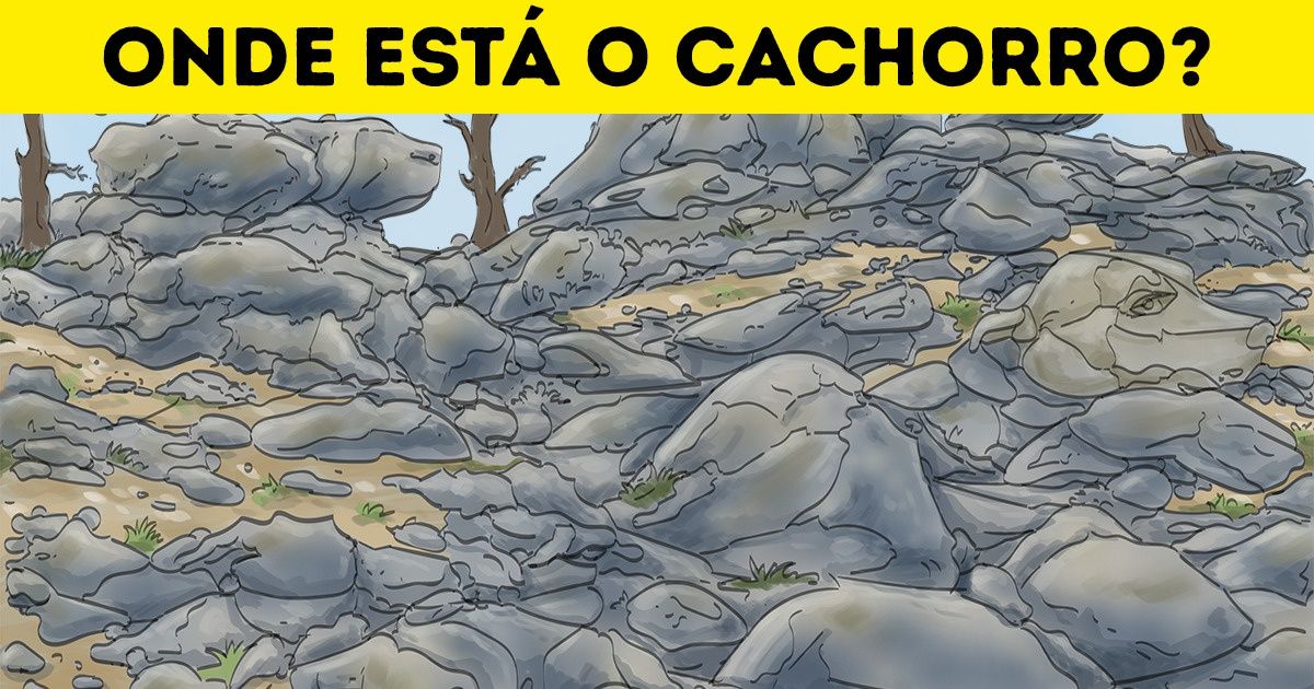 Teste para exercitar sua mente encontrando as formas e as silhuetas camufladas nas imagens Teste para exercitar sua mente encontrando as formas e as silhuetas camufladas nas imagens