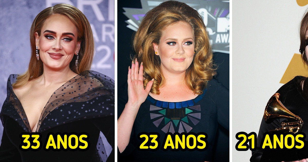 18 Famosos que mudaram de estilo ao longo dos anos (nova seleção)