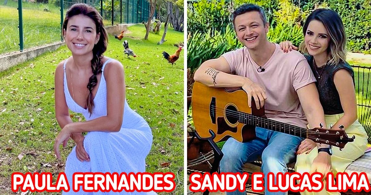 11 Famosos que trocaram a vida agitada na cidade grande pelo sossego no interior 11 Famosos que trocaram a vida agitada na cidade grande pelo sossego no interior