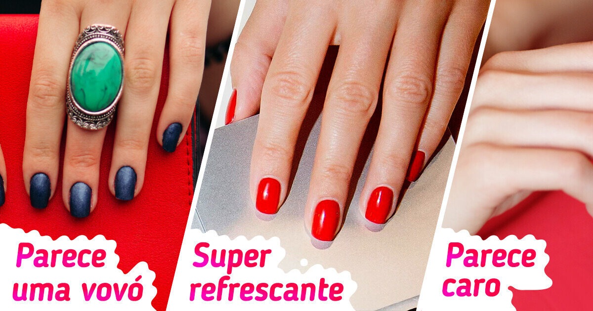 10 Estilos de unhas elegantes que combinam classe e um toque rejuvenescidor
