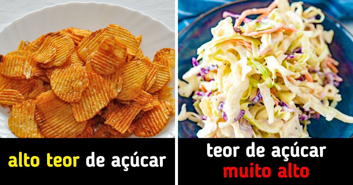 10 Alimentos populares que escondem muito mais açúcar do que você imagina 10 Alimentos populares que escondem muito mais açúcar do que você imagina