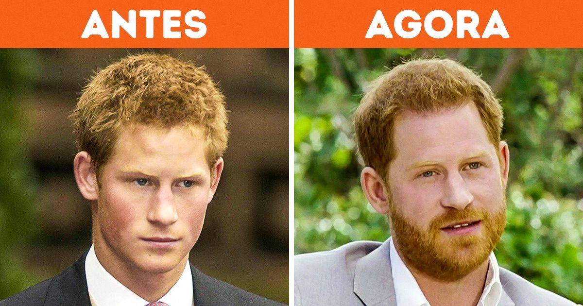 14 Pares de fotos de integrantes da realeza, mostrando suas mudanças físicas no decorrer dos anos 14 Pares de fotos de integrantes da realeza, mostrando suas mudanças físicas no decorrer dos anos