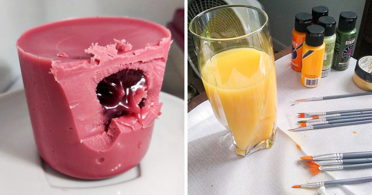 18 Objetos que parecem apetitosos, mas a realidade é outra