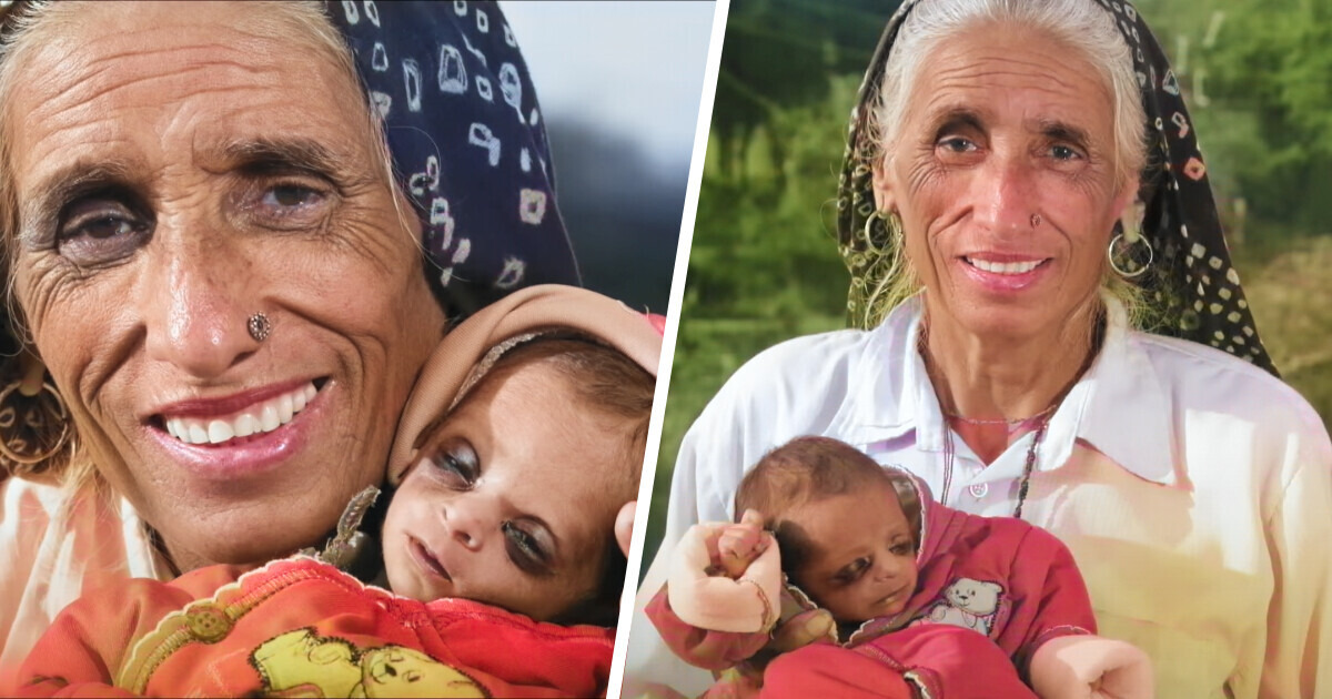 Como está hoje a menina que nasceu quando sua mãe já tinha 70 anos Como está hoje a menina que nasceu quando sua mãe já tinha 70 anos