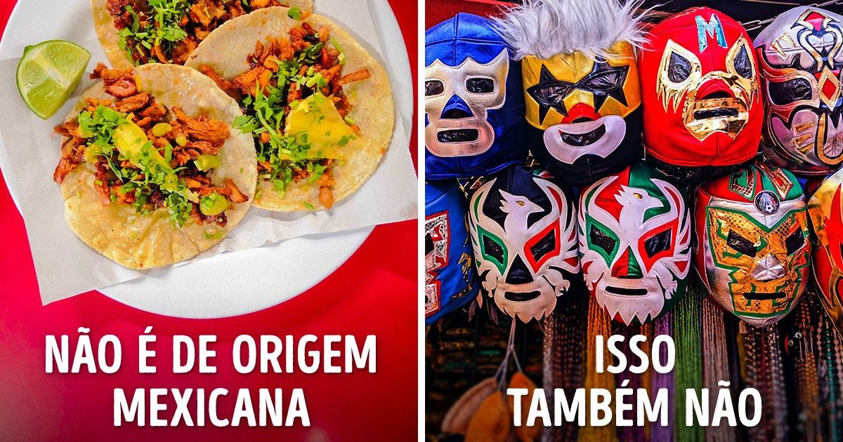 15 Objetos e tradições que parecem da cultura mexicana, mas não são 15 Objetos e tradições que parecem da cultura mexicana, mas não são