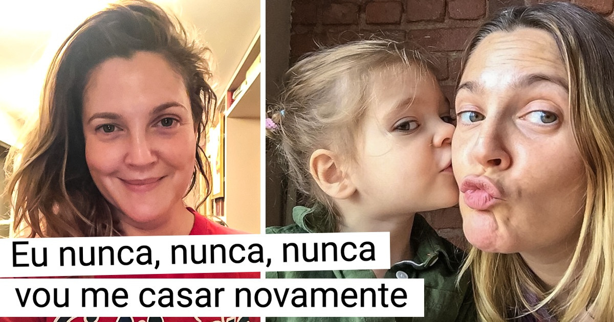Drew Barrymore fala abertamente sobre as dificuldades de namorar sendo mãe solo
