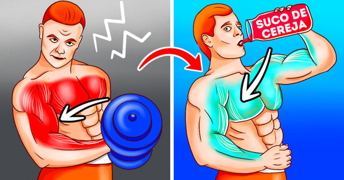 Tome suco de cereja após o treino e veja seus músculos crescerem Tome suco de cereja após o treino e veja seus músculos crescerem