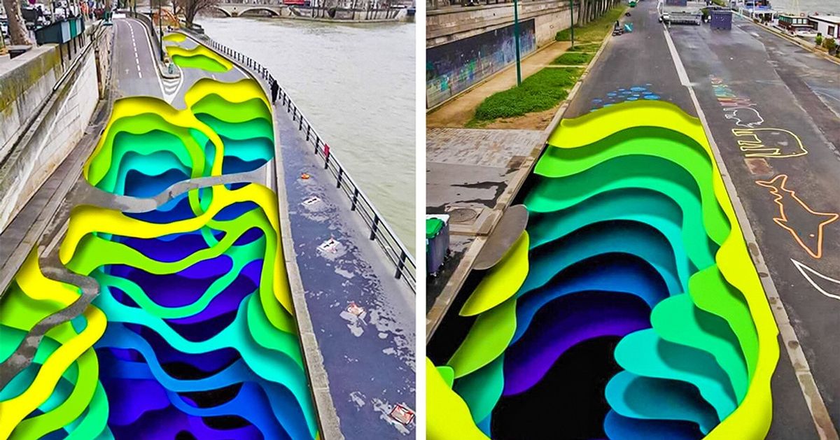 Os grafites em 3D mais inacreditáveis do mundo