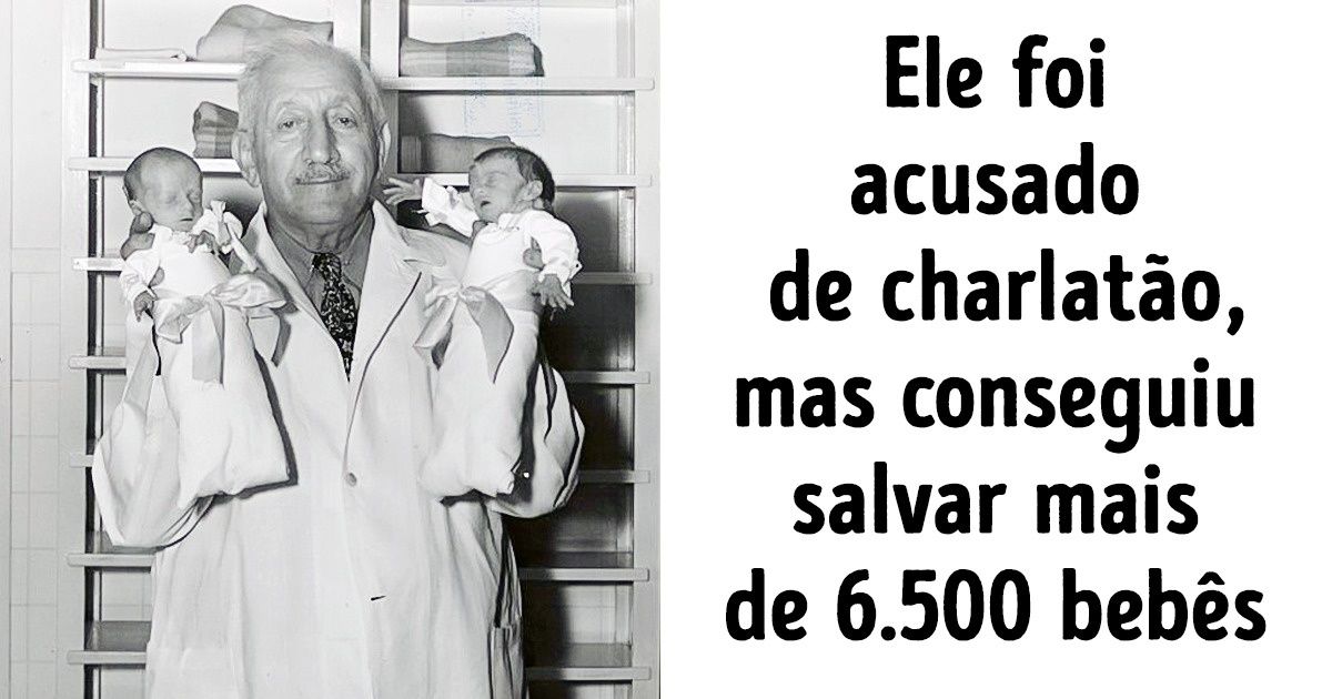 Médico alemão exibia bebês prematuros em parques de diversões, e conseguia salvar suas vidas Médico alemão exibia bebês prematuros em parques de diversões, e conseguia salvar suas vidas