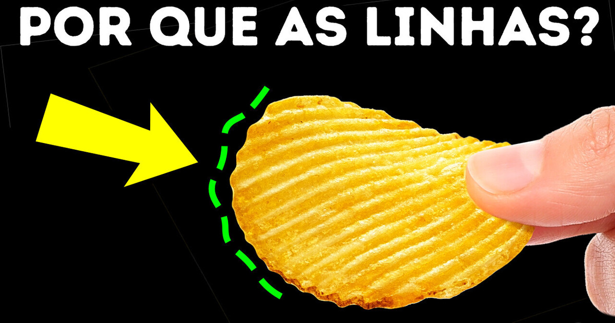 Por que batatas fritas têm ondulações + 13 fatos aleatórios Por que batatas fritas têm ondulações + 13 fatos aleatórios