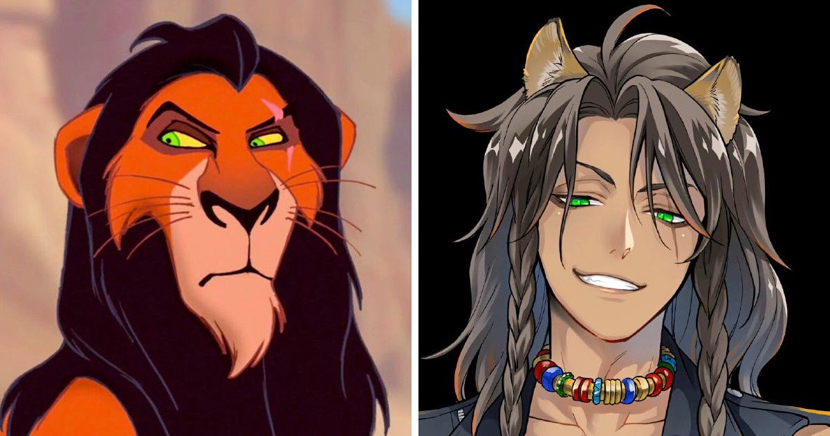 Vilões da Disney são redesenhados para game e ganham sua própria versão anime