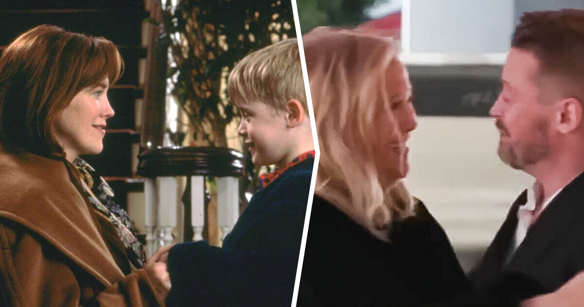 Macaulay Culkin reencontrou sua mãe de “Esqueceram de Mim” e emocionou toda uma geração