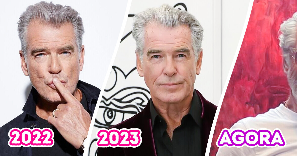 “James Bond virou vovô?” Fãs de Pierce Brosnan reagem às suas últimas fotos “James Bond virou vovô?” Fãs de Pierce Brosnan reagem às suas últimas fotos