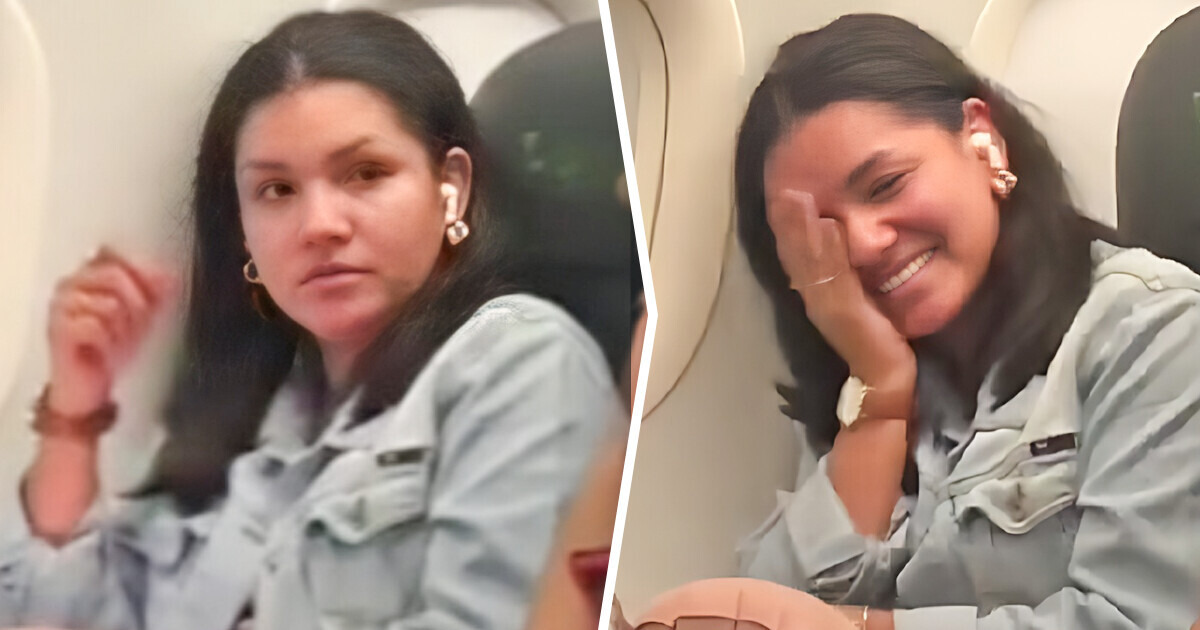 Passageira fica sem palavras ao descobrir quem é piloto misterioso do seu voo Passageira fica sem palavras ao descobrir quem é piloto misterioso do seu voo