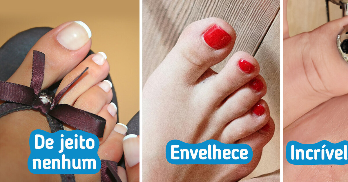10 Ideias criativas de pedicure para destacar seus pés 10 Ideias criativas de pedicure para destacar seus pés