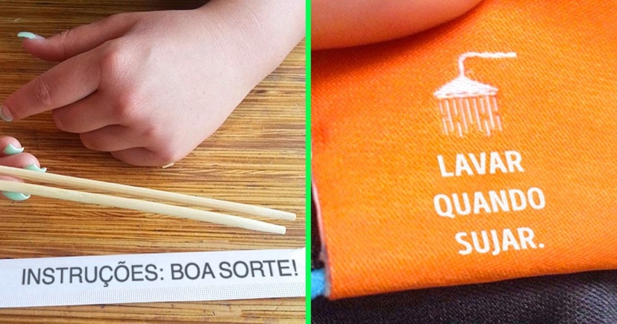 20 Manuais de instrução geniais 20 Manuais de instrução geniais