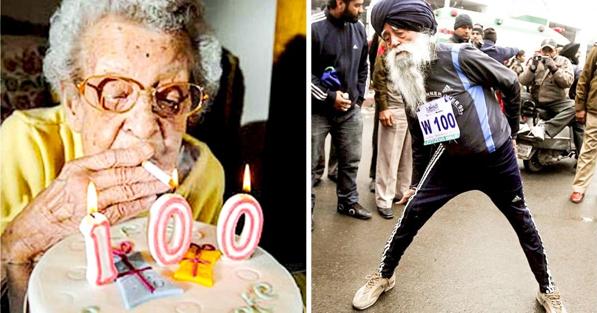 Pessoas de mais de 100 anos dão conselhos sobre a vida