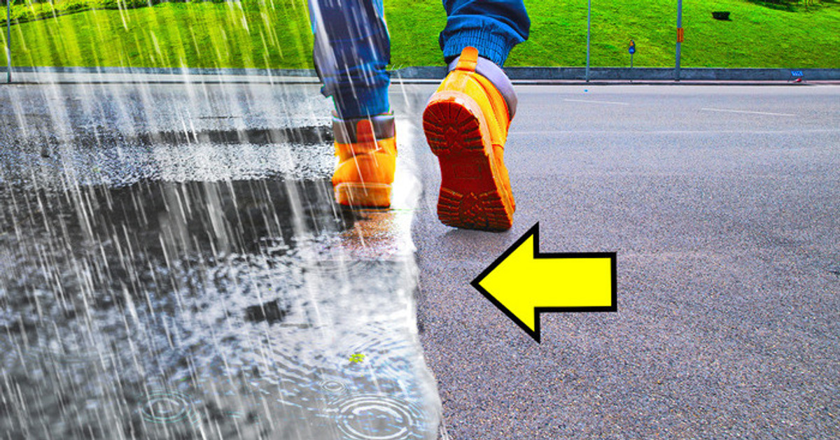 Se vir a borda da chuva, você é um em um milhão