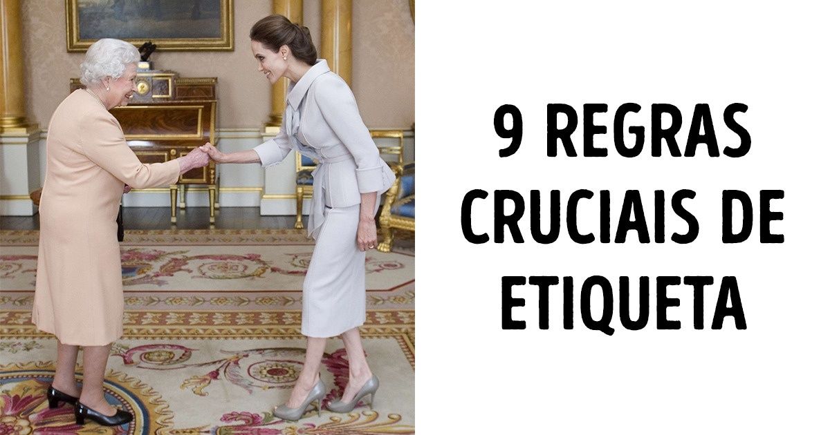 9 Regras de etiqueta que podem ajudá-lo a prosperar na vida