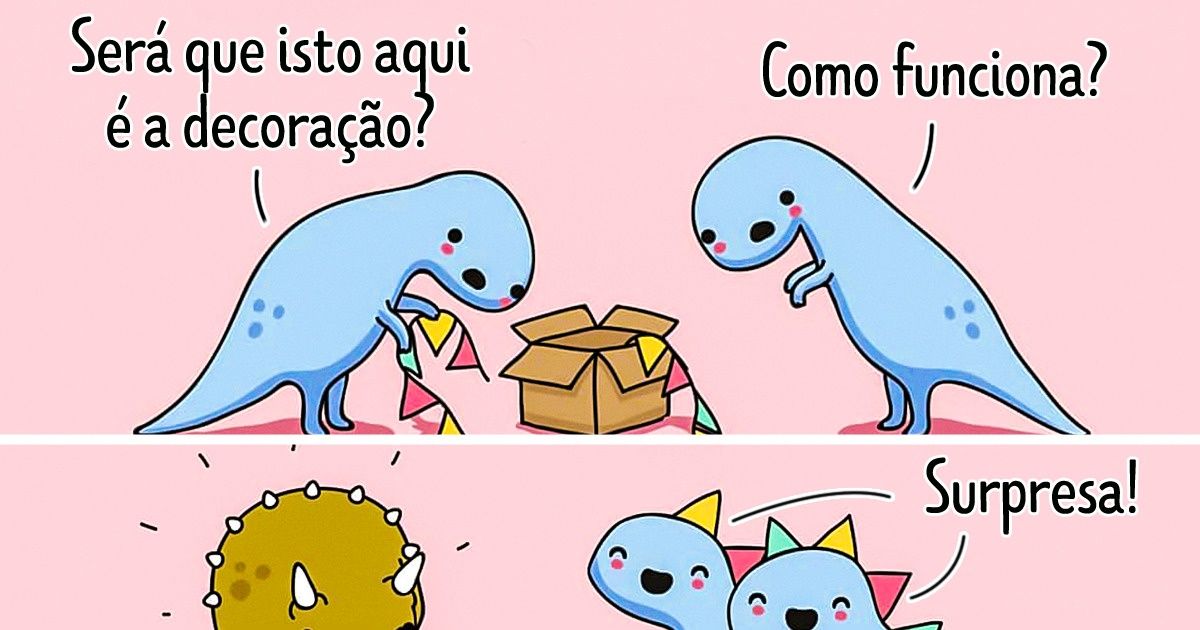 Ilustrador colombiano produz comics fofos com valores muito bonitos