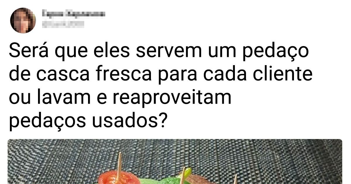 20+ Clientes que receberam um prato tão inusitado que não sabiam se deveriam rir ou chorar 20+ Clientes que receberam um prato tão inusitado que não sabiam se deveriam rir ou chorar