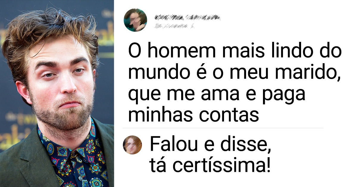 19 Comentários sinceros sobre estudo que elegeu Robert Pattinson como “o mais belo do mundo” 19 Comentários sinceros sobre estudo que elegeu Robert Pattinson como “o mais belo do mundo”