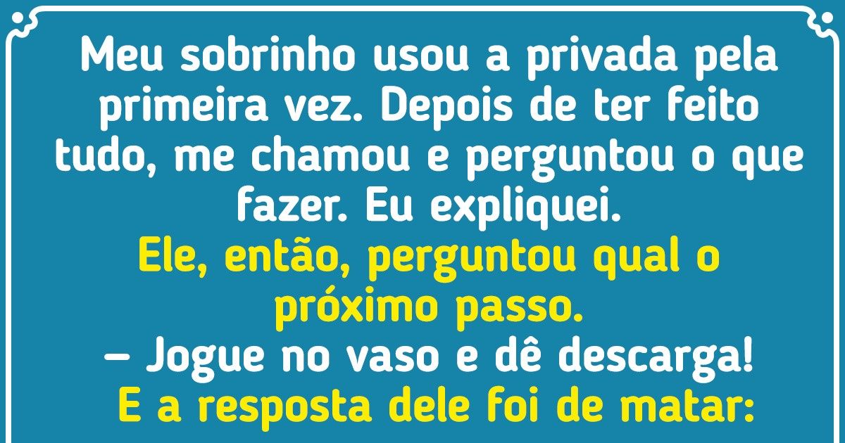 15 Provas de que a mente criativa das crianças pode render verdadeiras “pérolas”