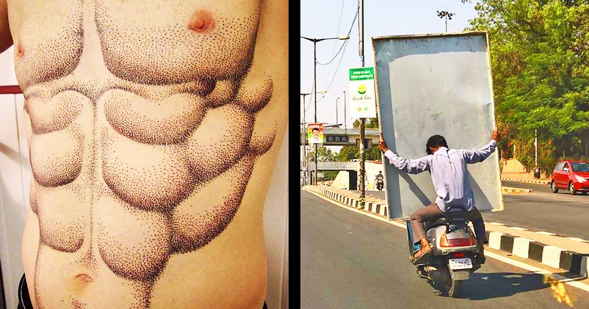 20+ Pessoas com ideias que beiram a loucura