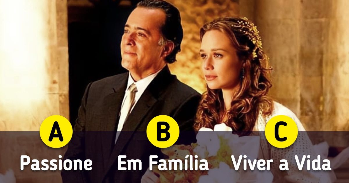 Teste: Você consegue descobrir quais são estas 20 novelas apenas reconhecendo as cenas de casamento?