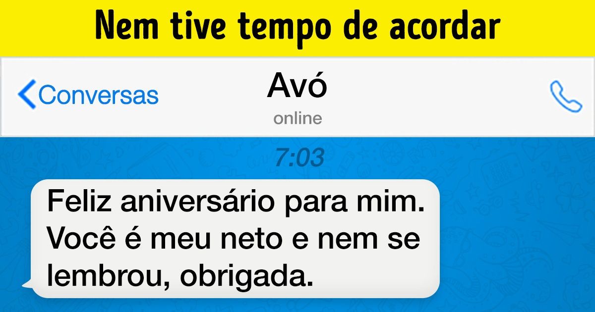 16 Mensagens divertidas que só pais e avós poderiam escrever