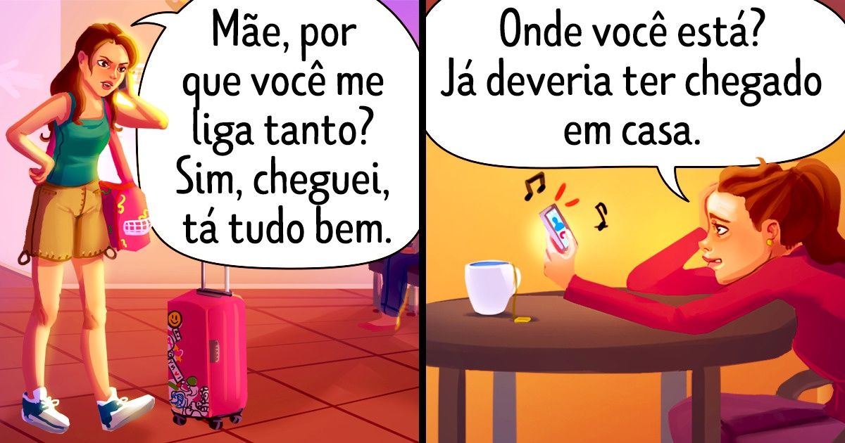 9 Comics sobre a relação entre mãe e filha que todas nós entendemos