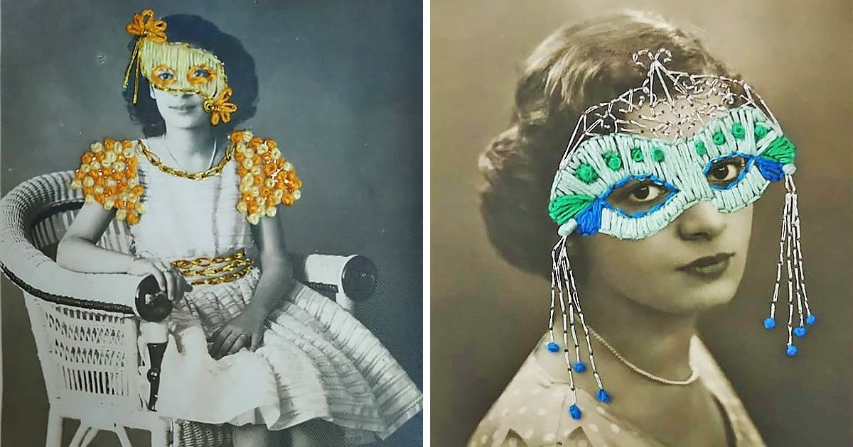 20 Fotos bordadas que dão um novo significado às lembranças 20 Fotos bordadas que dão um novo significado às lembranças