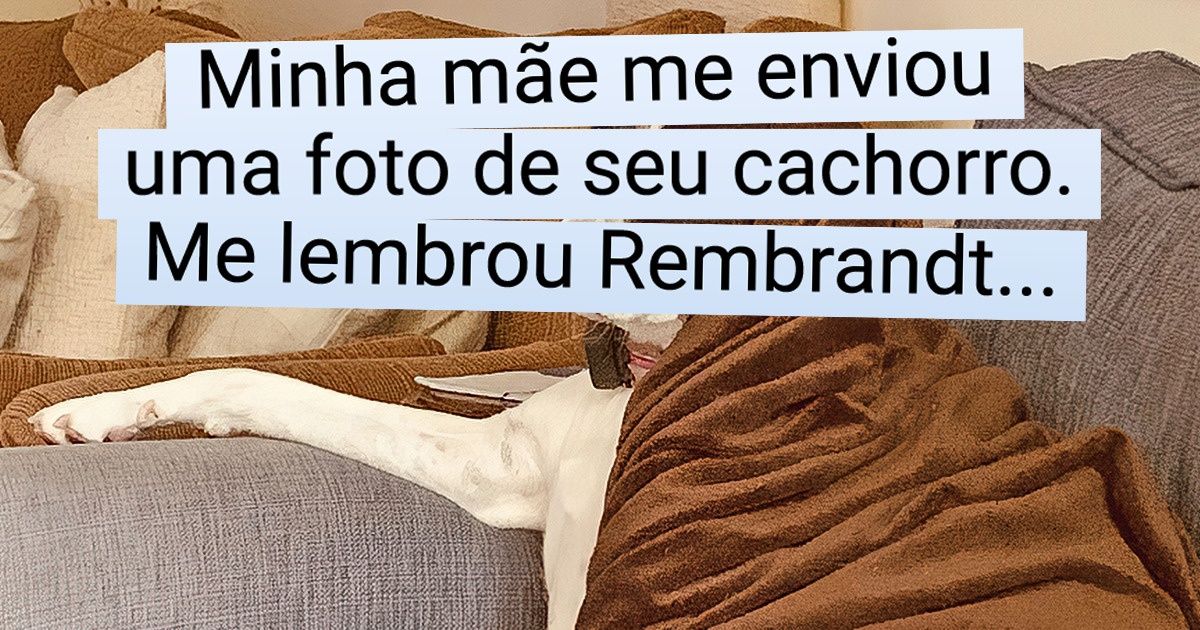 20+ Casos quando os donos de cães e gatos apenas tiraram uma foto e, em seguida, gritaram: “É uma obra-prima do Renascimento!” 20+ Casos quando os donos de cães e gatos apenas tiraram uma foto e, em seguida, gritaram: “É uma obra-prima do Renascimento!”