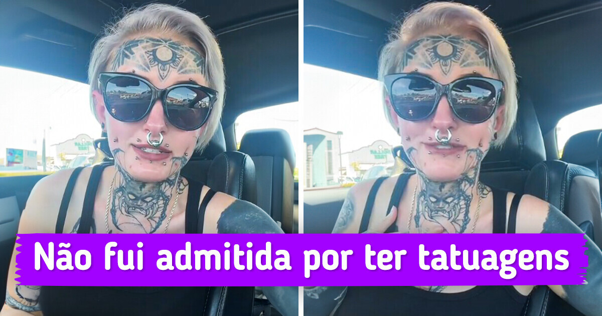 Mulher chora após afirmar não conseguir um emprego devido à sua aparência Mulher chora após afirmar não conseguir um emprego devido à sua aparência