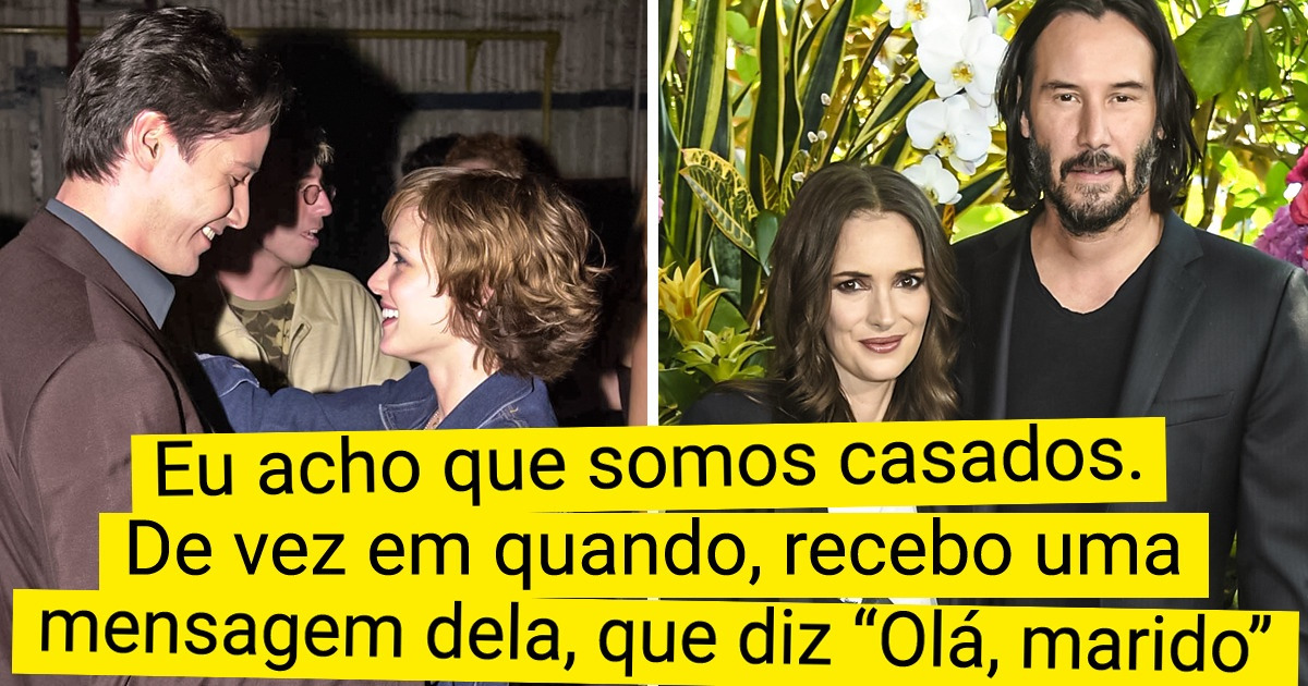 Winona Ryder e Keanu Reeves mostram como é possível manter uma amizade saudável em Hollywood