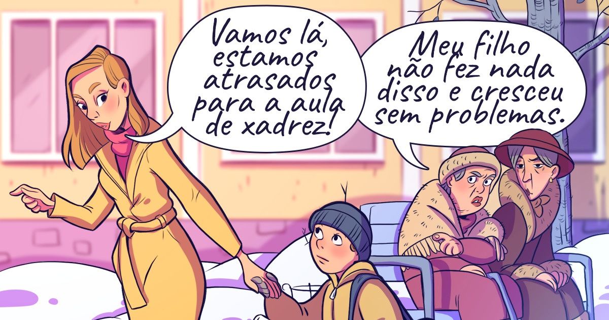 15 Conselhos não solicitados que todos os pais já ouviram um bom número de vezes