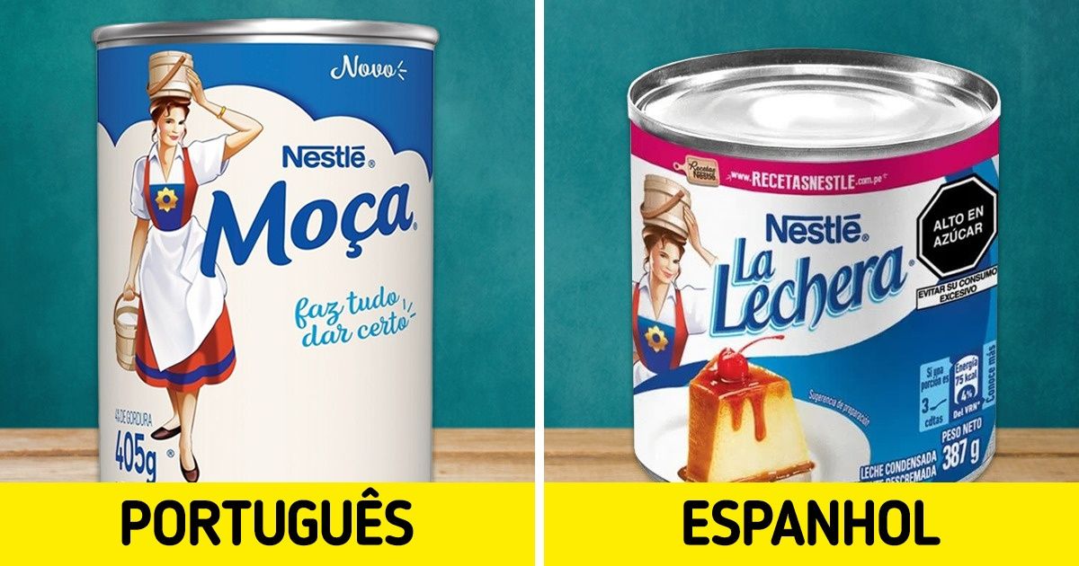 10 Produtos e marcas conhecidas que têm nomes bem diferentes fora do Brasil 10 Produtos e marcas conhecidas que têm nomes bem diferentes fora do Brasil