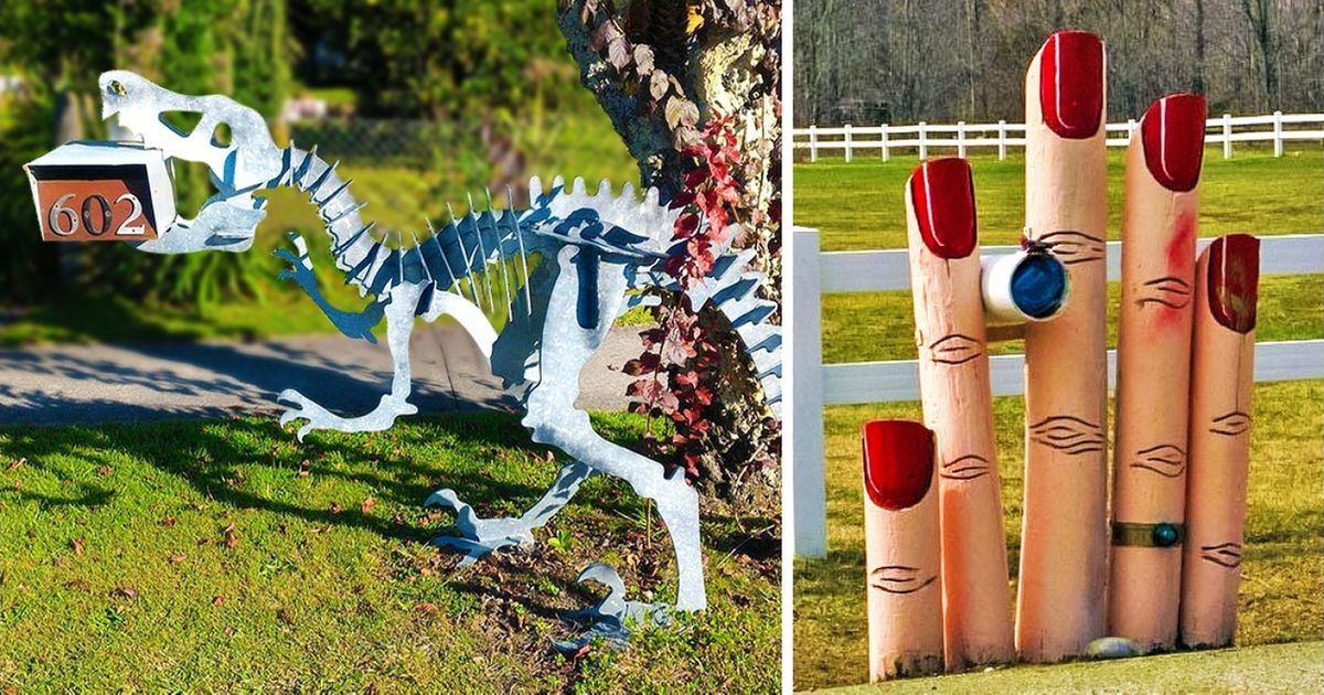 20 Caixas de correio que levaram a criatividade a outro patamar