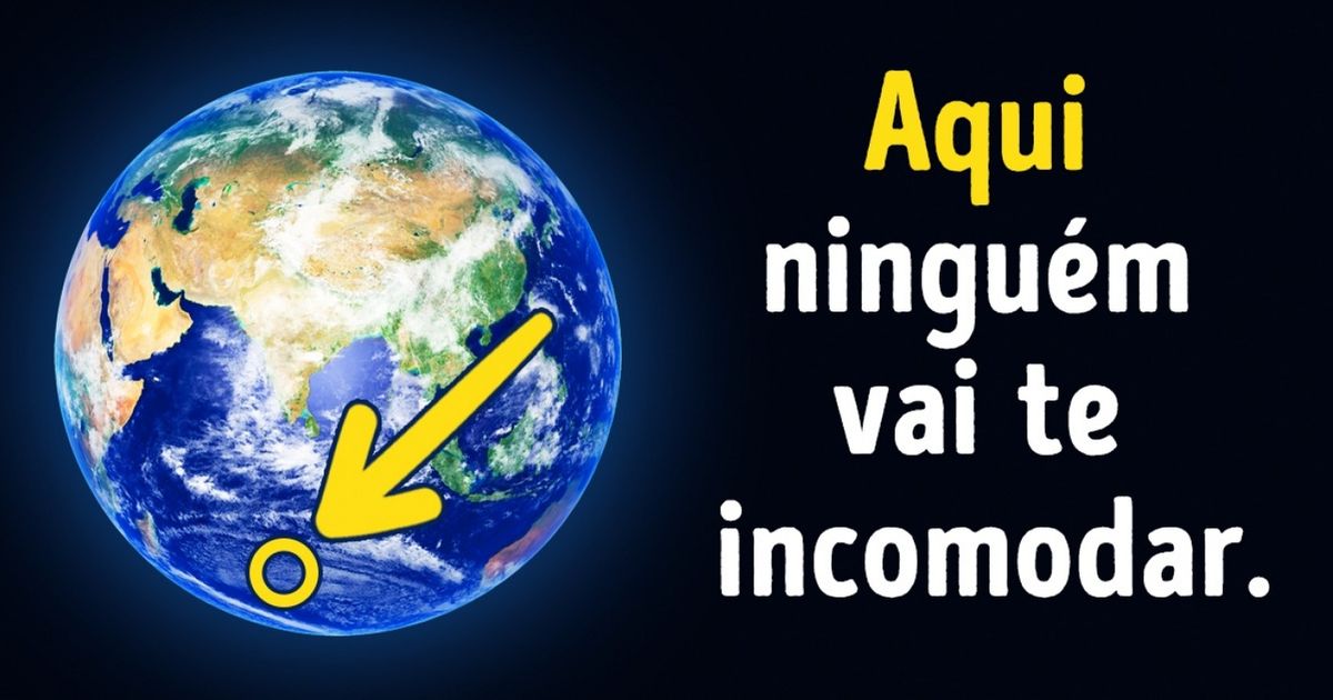 O lugar mais isolado do mundo, onde é quase impossível chegar