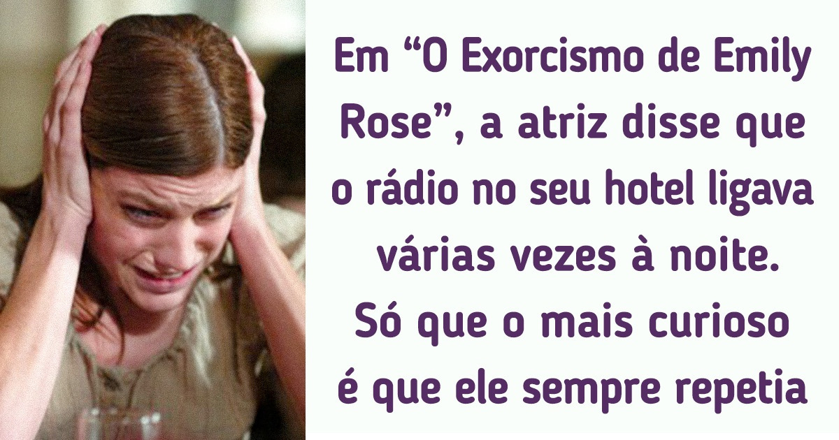 12 Provas de que os sets dos filmes de terror também podem ser assustadores