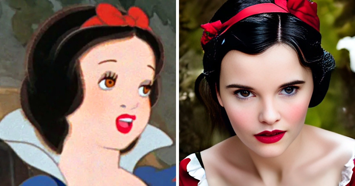 15 Vezes em que personagens de desenhos ganharam ares reais com a ajuda da inteligência artificial